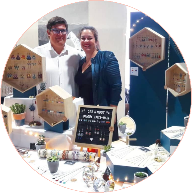 Gebetnout bijoux fantaisie lyon mode tendance bijouterie femme Oullins artisan marché créateur