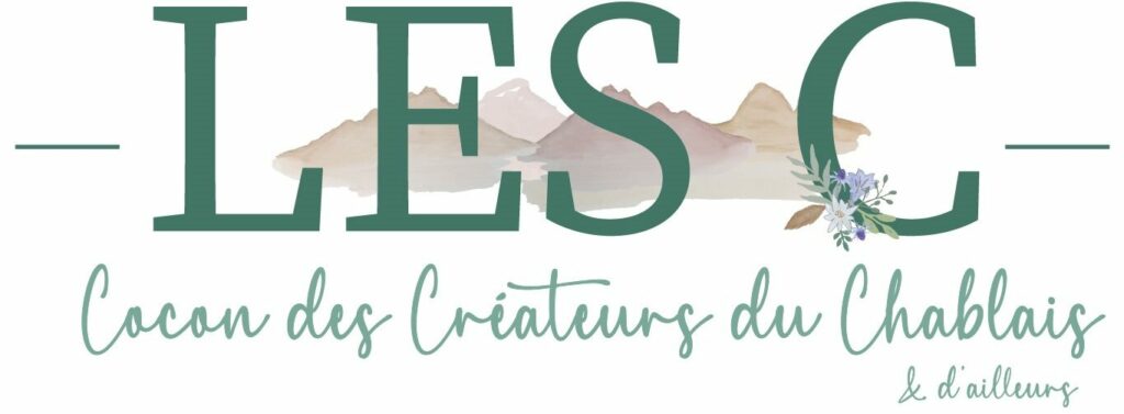 Logo de la boutique artisanales cocon des créateurs à evian les bains où l'on retrouve mes bijoux evian Geb&Nout