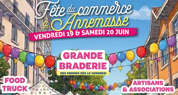 fete du commerce à annemasse 2026